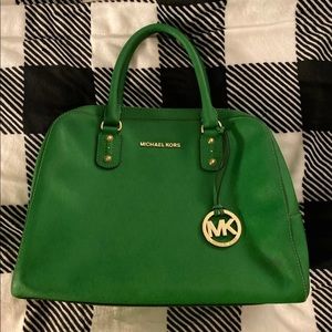 Michael Kors Green tote